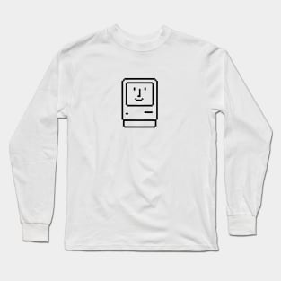 Macintosh classic happy Long Sleeve T-Shirt